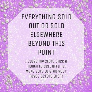 Store closes once a month